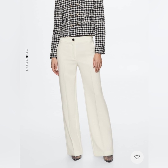 Mango flowy palazzo pants ,Size 2 - Picture 3 of 5